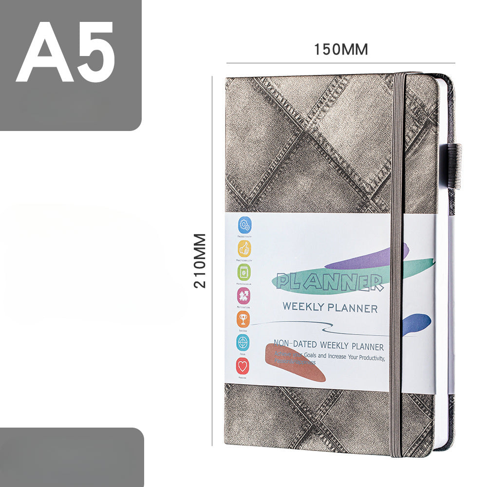 Wholesale Faux Leather Planner Notebook Planner Weekly Plan Notebook